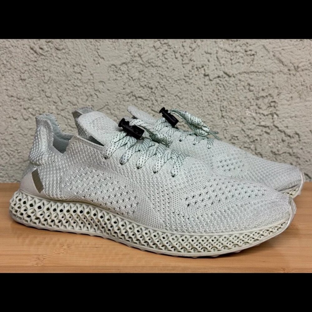 Size 9.5 - Adidas Futurecraft 4D x Daniel Arsham Aero Green 2018